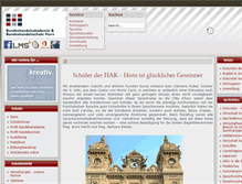 Tablet Screenshot of hakhorn.ac.at